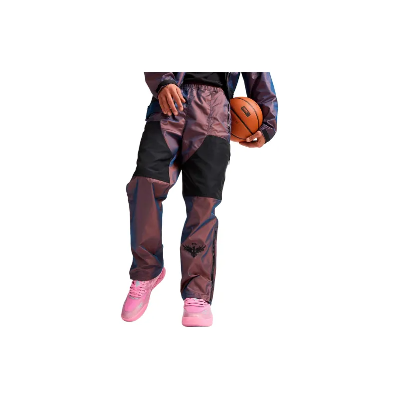 PUMA Athletic Trousers Men's Purple-4