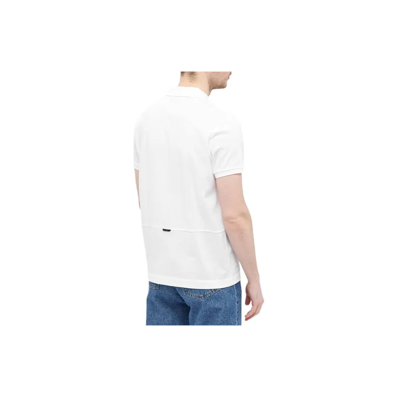 Moncler Polo Shirts Men White-3