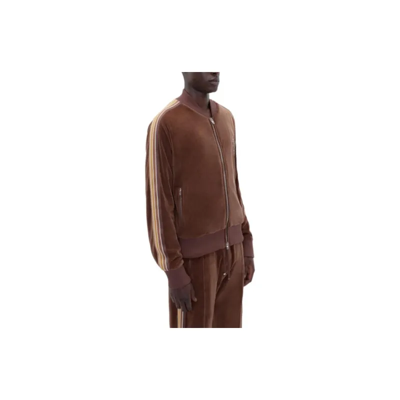 AMIRI Stack Velvet Track Jacket-1