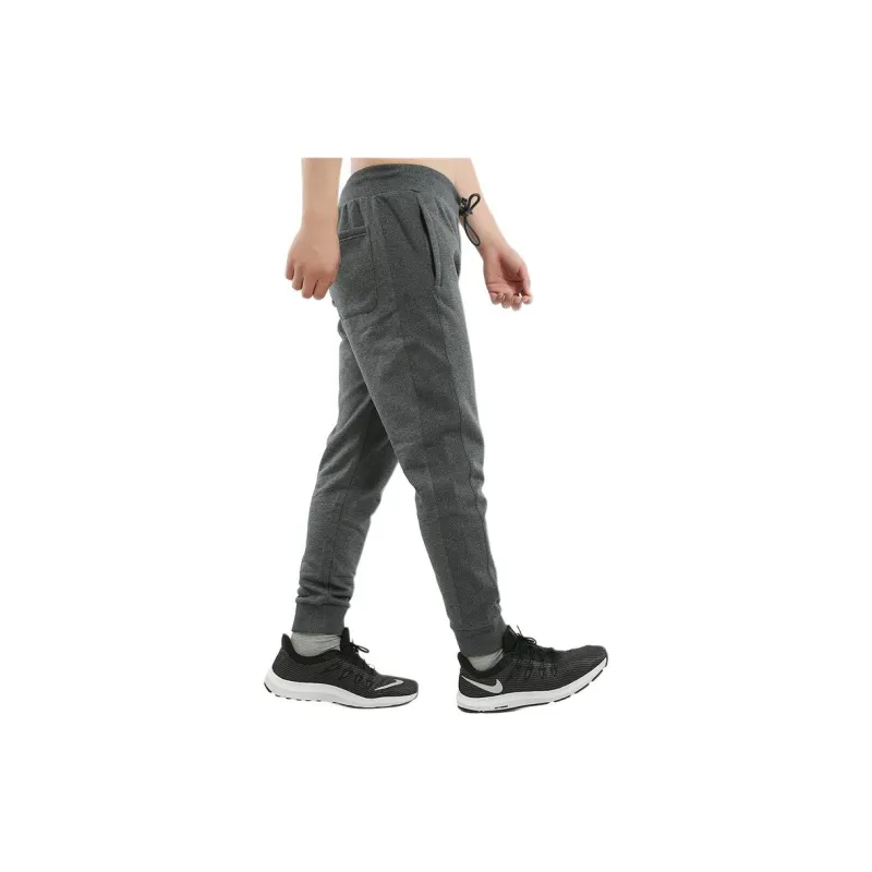 Adidas Knitted Fabric Sports Pants Men Gray-5