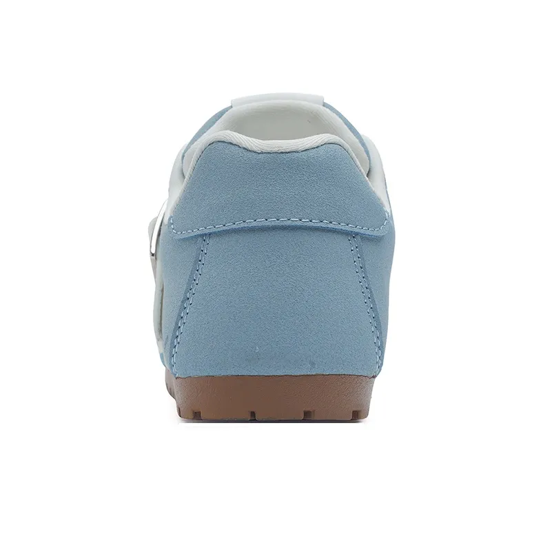 Warrior German Army Trainers Lightweight Low Top Casual Shoes Women's Blue 1.0-3