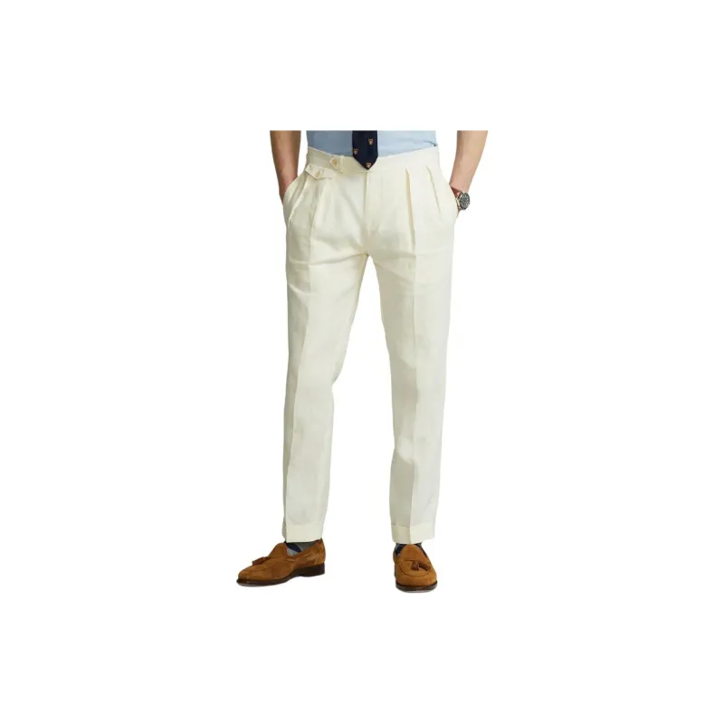 Polo Ralph Lauren Purple Label Pleat Detailed Trousers-1