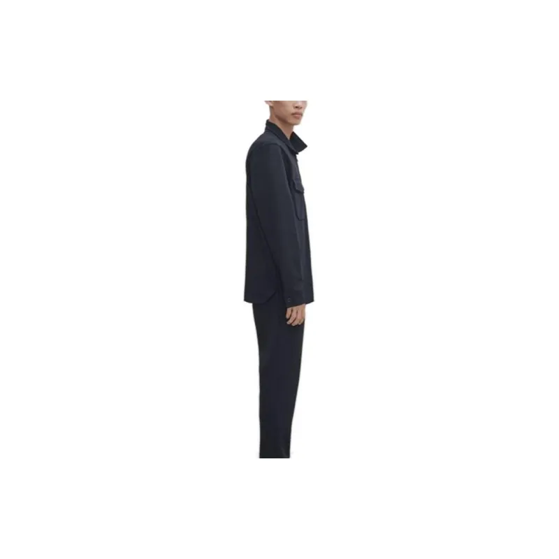 Massimo Dutti Jackets Men Sea Blue-2