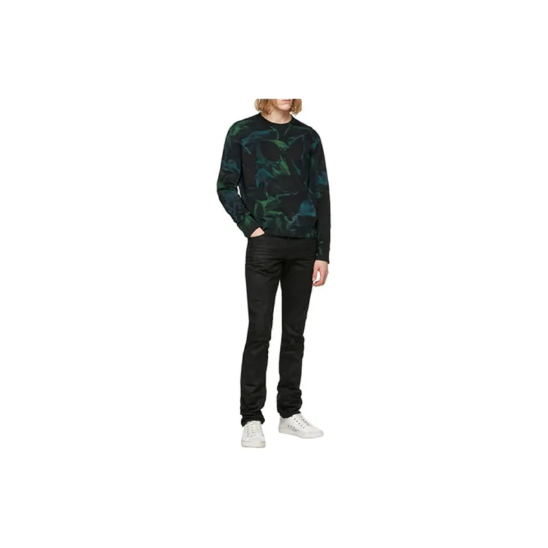 SAINT LAURENT Sweatshirts Men Green-1