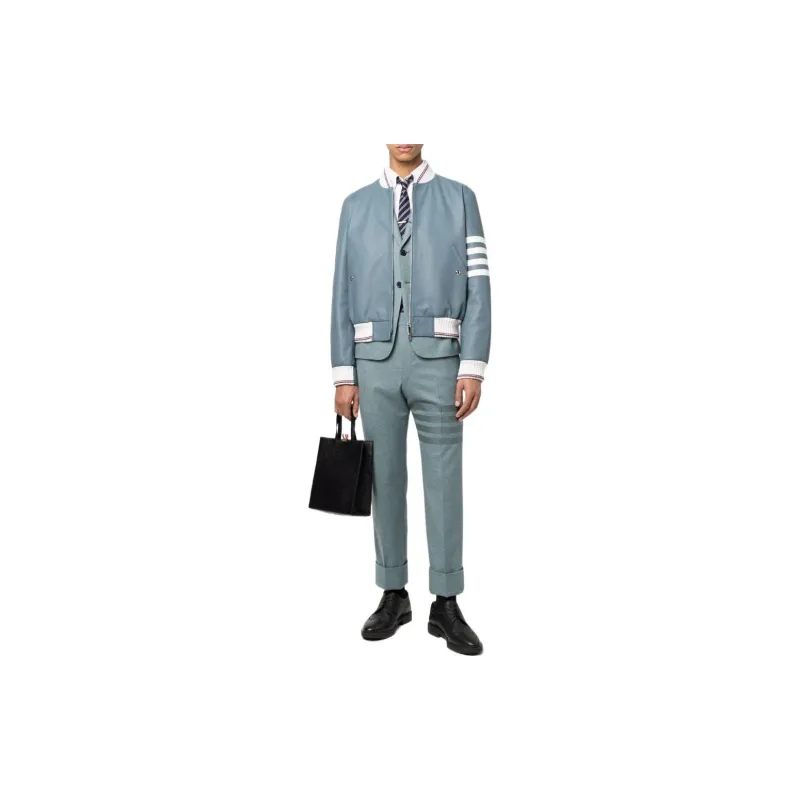 THOM BROWNE 4 Bar Tailored Trousers-1