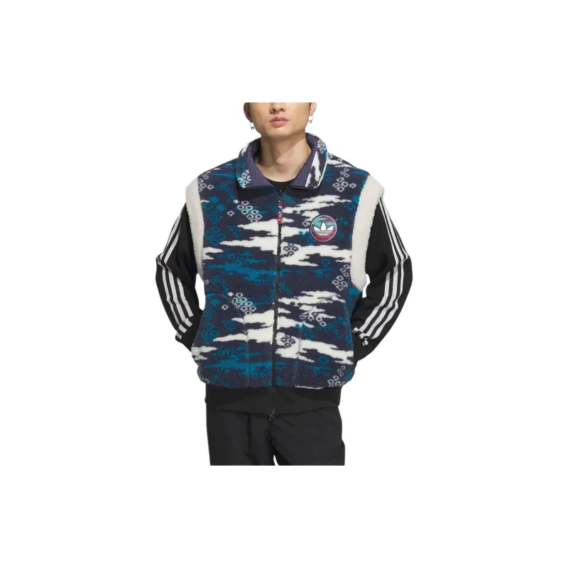 Adidas Originals x FEIFEI RUAN Vest Unisex Navy Blue-2