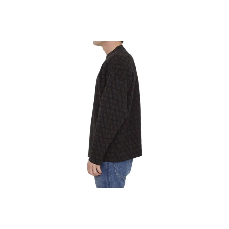 Valentino Allover Logo Knitwear-3