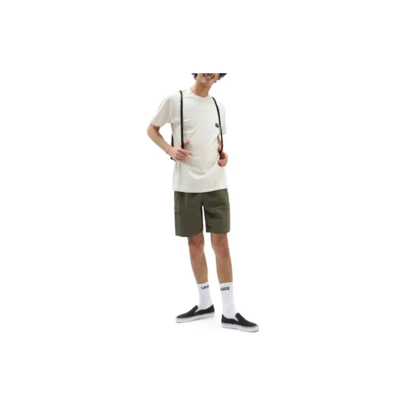 Vans T-Shirts Men Beige-2