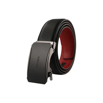 MILLIE'S Top Grain Cow Leather Leather Belts Men's Width  3.5cm