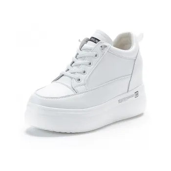 REIHUNG Casual Shoes Women's Low Top White