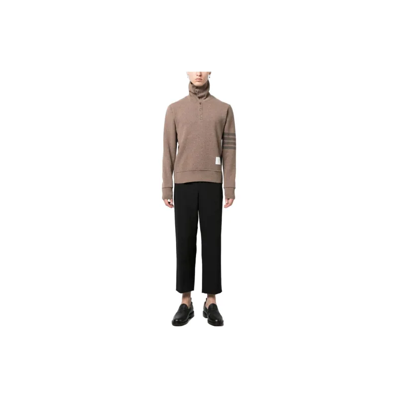 Thom E 4 Bar Logo Patch Jumper-1