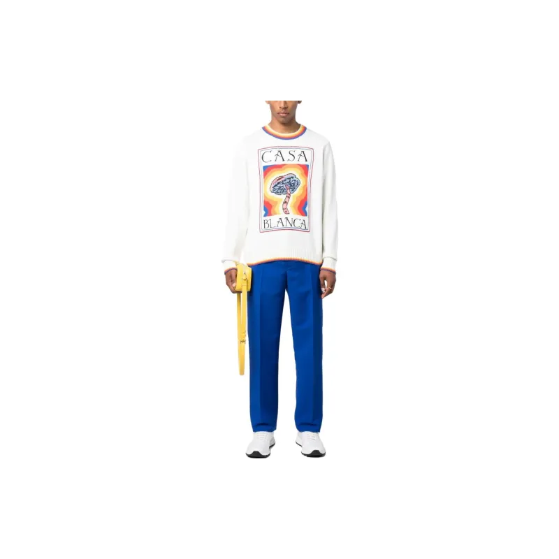 CASABLANCA Intarsia Jumper-2