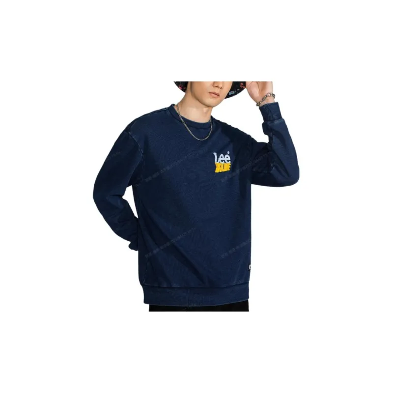 Lee Xline Sweatshirts Men Medium Dark Blue-2