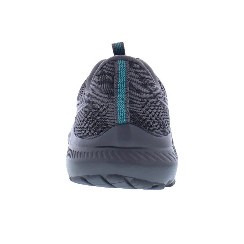 Saucony Omni 21 Slip Resistant Low Top Running Shoes Women's Gray-2