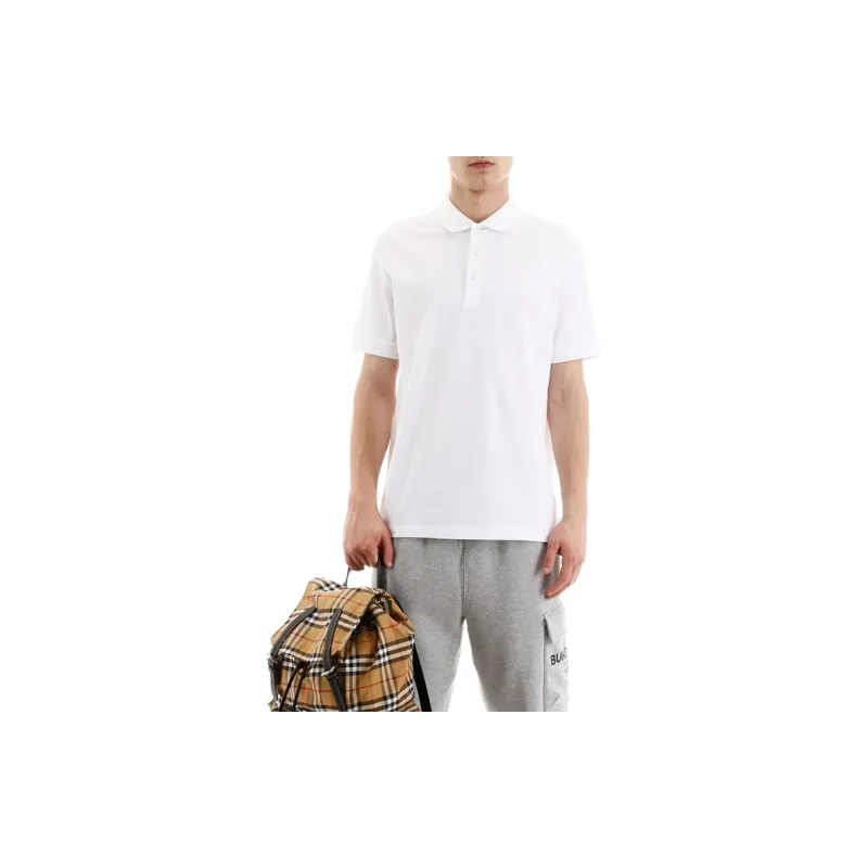 Burberry Logo Patch Polo Shirt-1