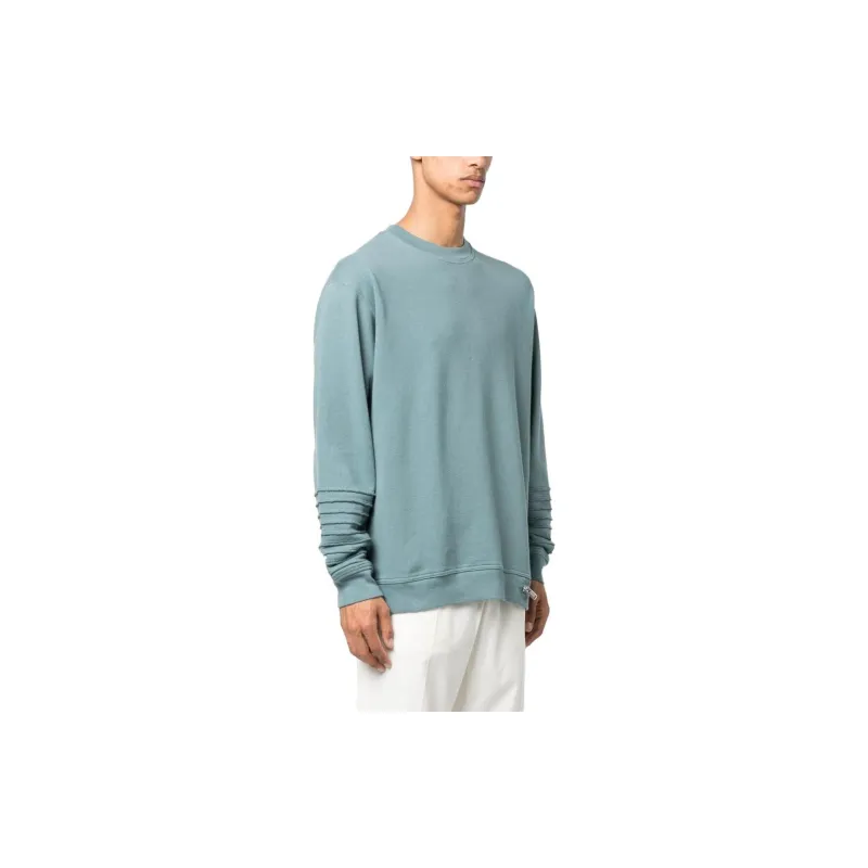 UNDERCOVER Zip-detail Crew-neck Sweatshirt-3