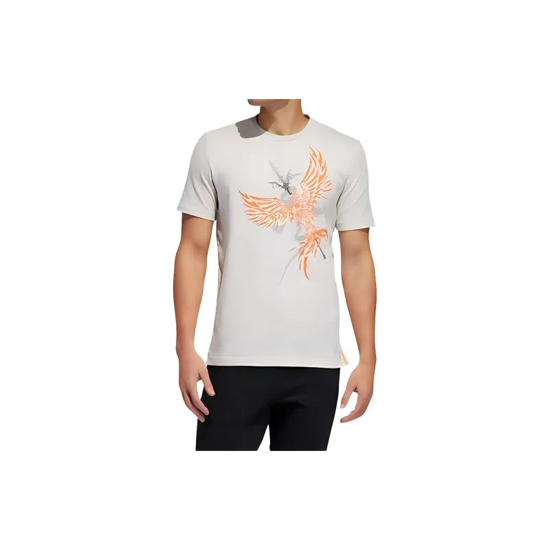Adidas T Shirts Men Ecru-1