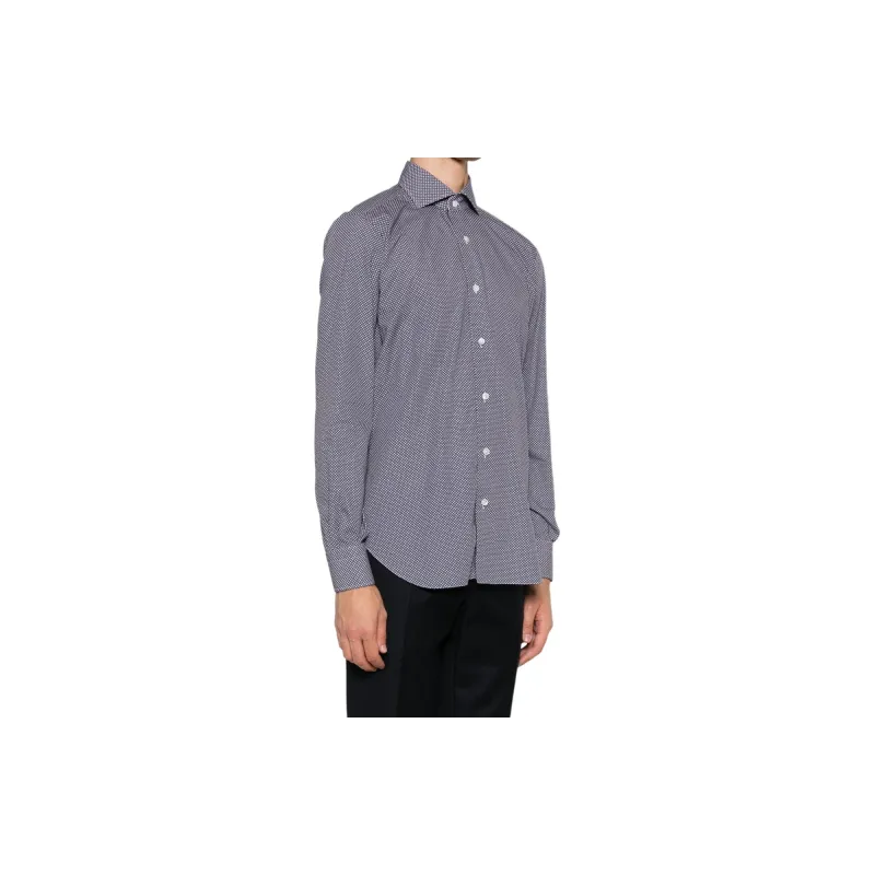 BARBA Graphic print Shirt-1