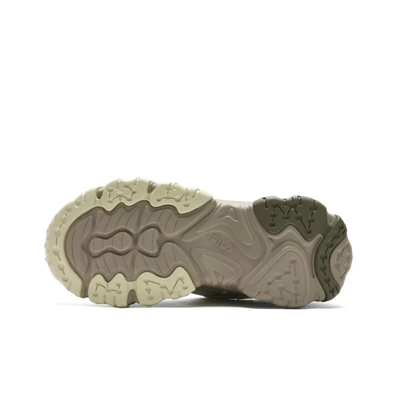 FILA Cat Paw 5th Generation Slip-Resistant Coverage Low-Top Running Shoes Women's White Gray Brown-5