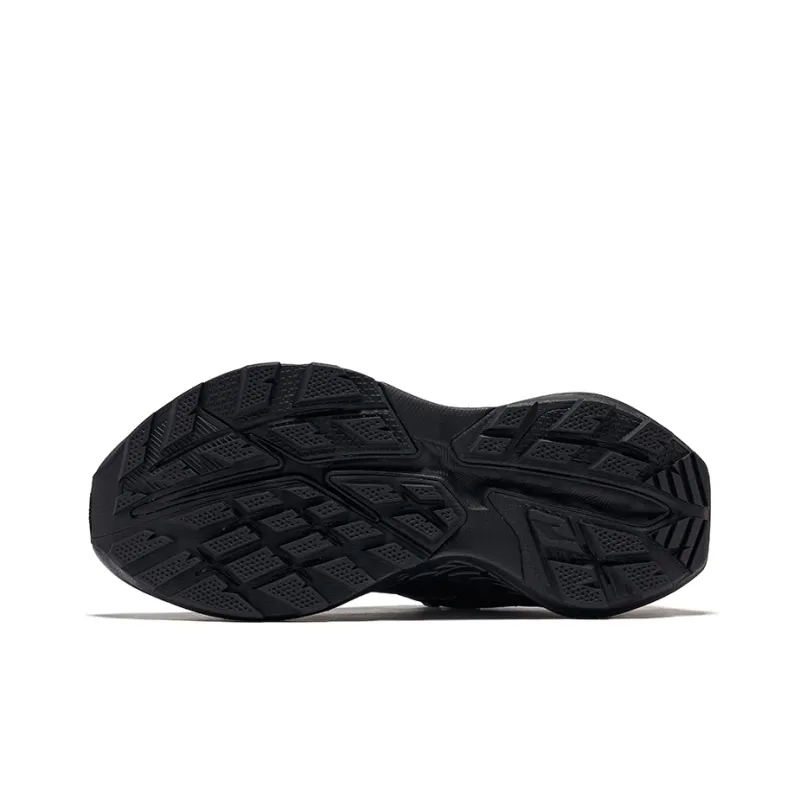 Erke Dragon Flying Phoenix Dancing 2 Height Increasing Coverage Low Top Casual Shoes Women's Jet Black-3