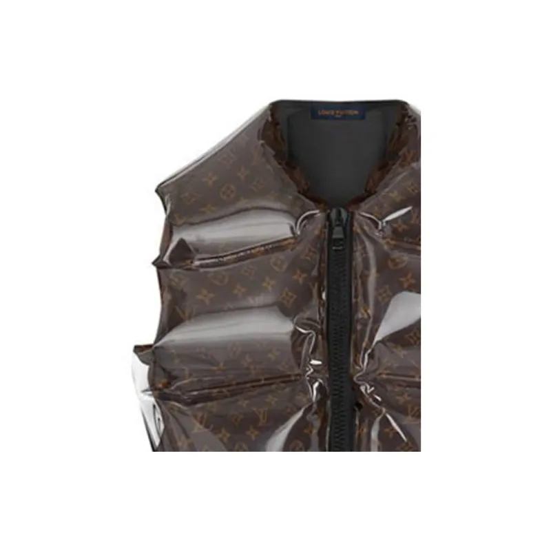 LOUIS VUITTON Vest Men's Coffee-5