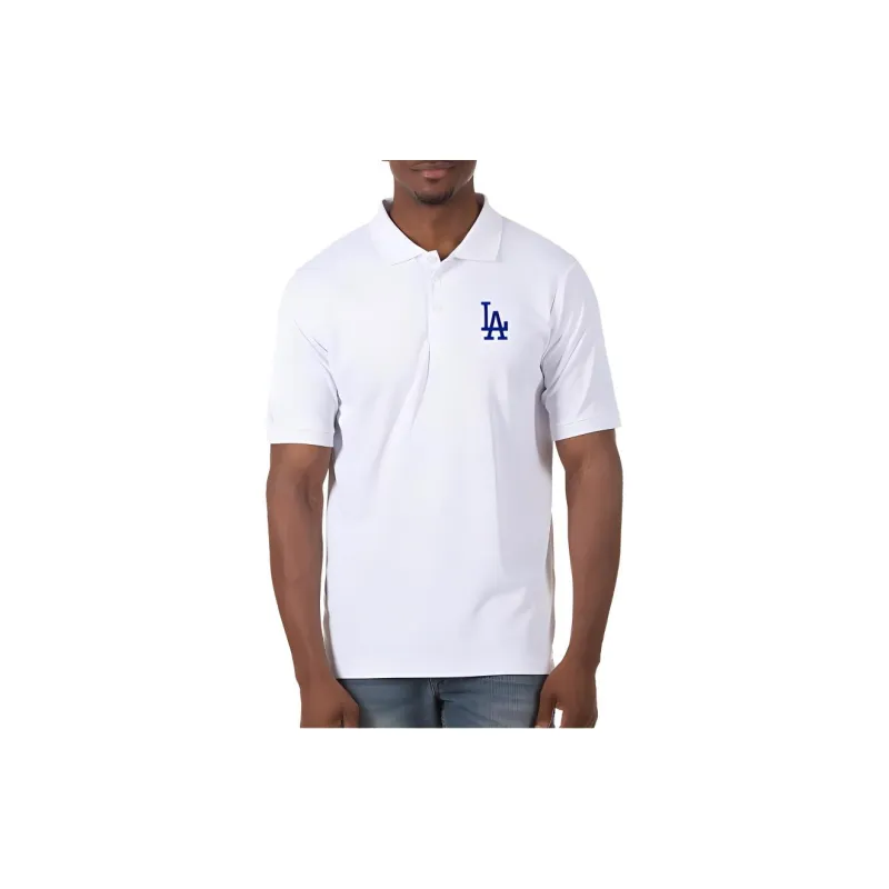 MLB NEW ERA Polo Shirt Unisex White-2