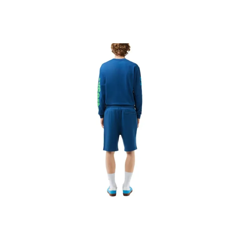 LACOSTE Casual Shorts Men's Blue-2