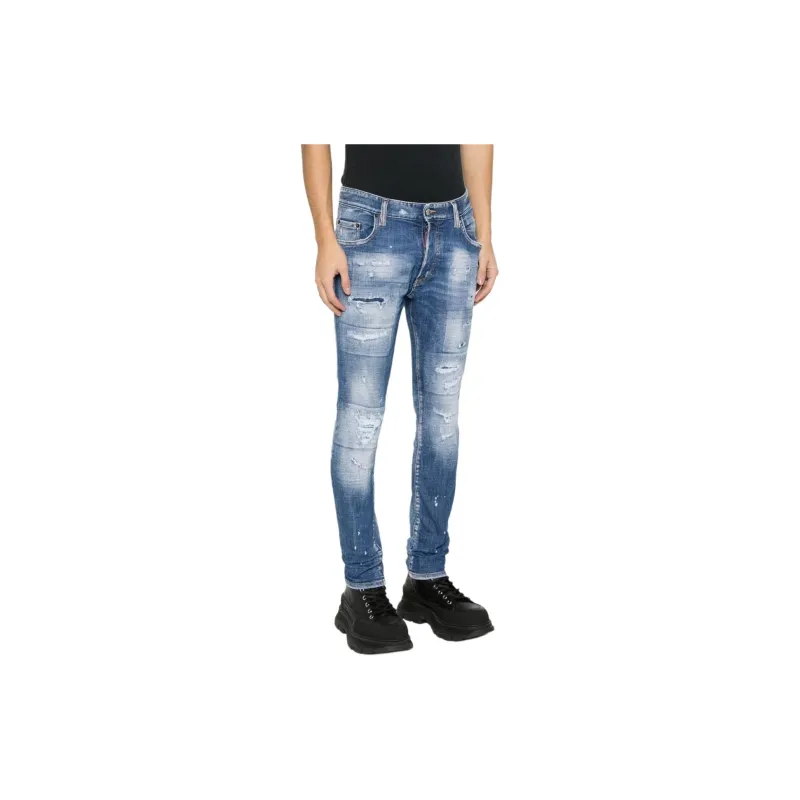 DSQUARED 2 Distressed Super Twinky Skinny Jeans-4