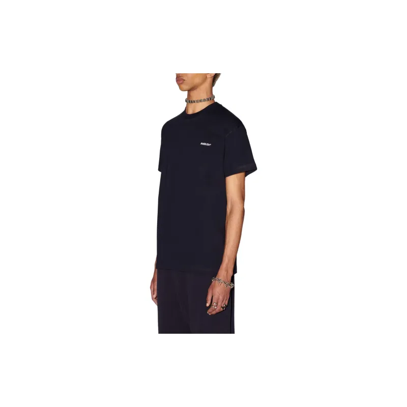 AMBUSH Logo Embroidered Crewneck T Shirt-4