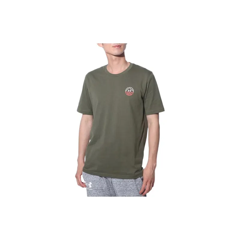 Under Armour T Shirt Men's Army Green-2