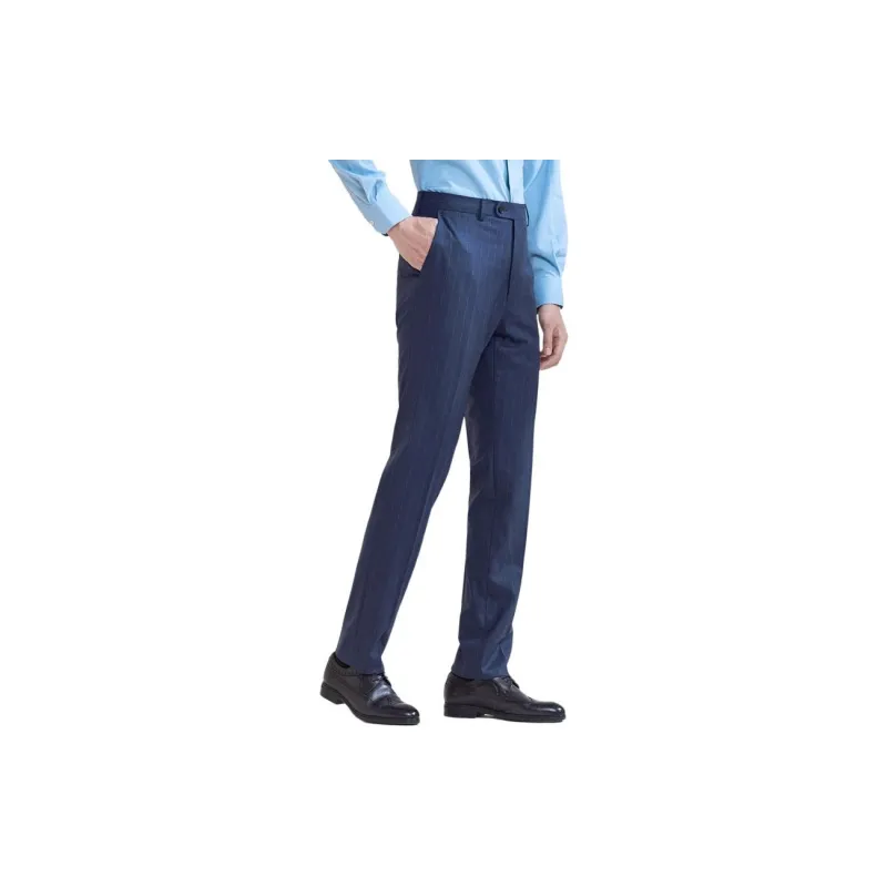 SAINT ANGELO Suit Trouser Men's Navy Blue-3