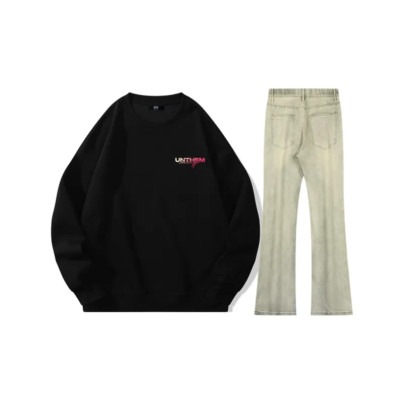 UNthemed Sweatshirt Sets Unisex-3