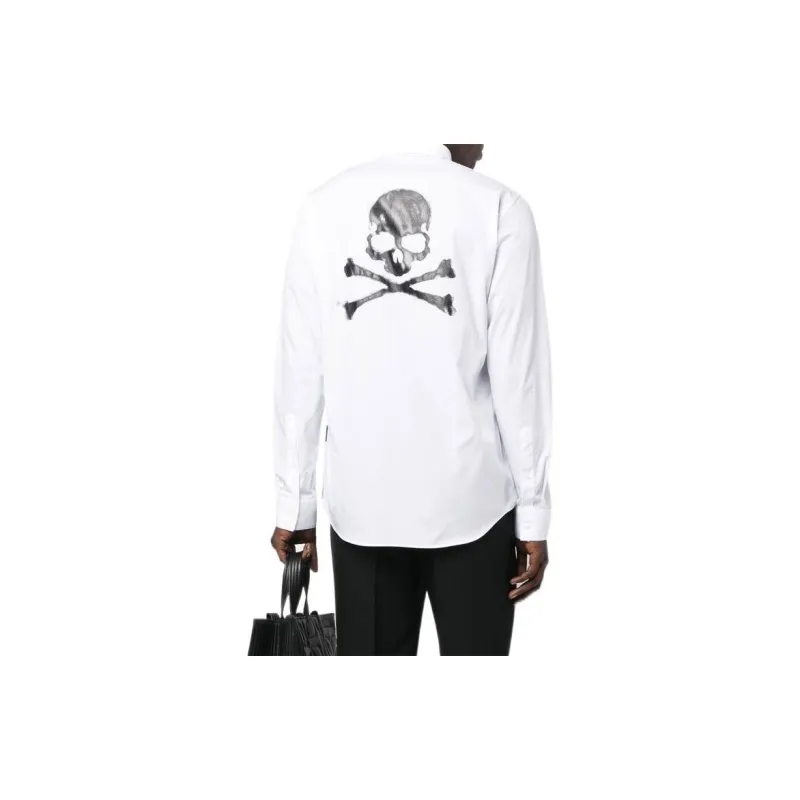 PHILIPP PLEIN Skull print Button up Shirt-2