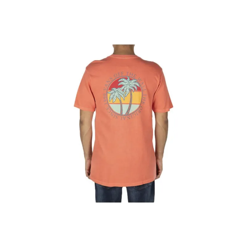 Vans T-Shirts Men Orange-3