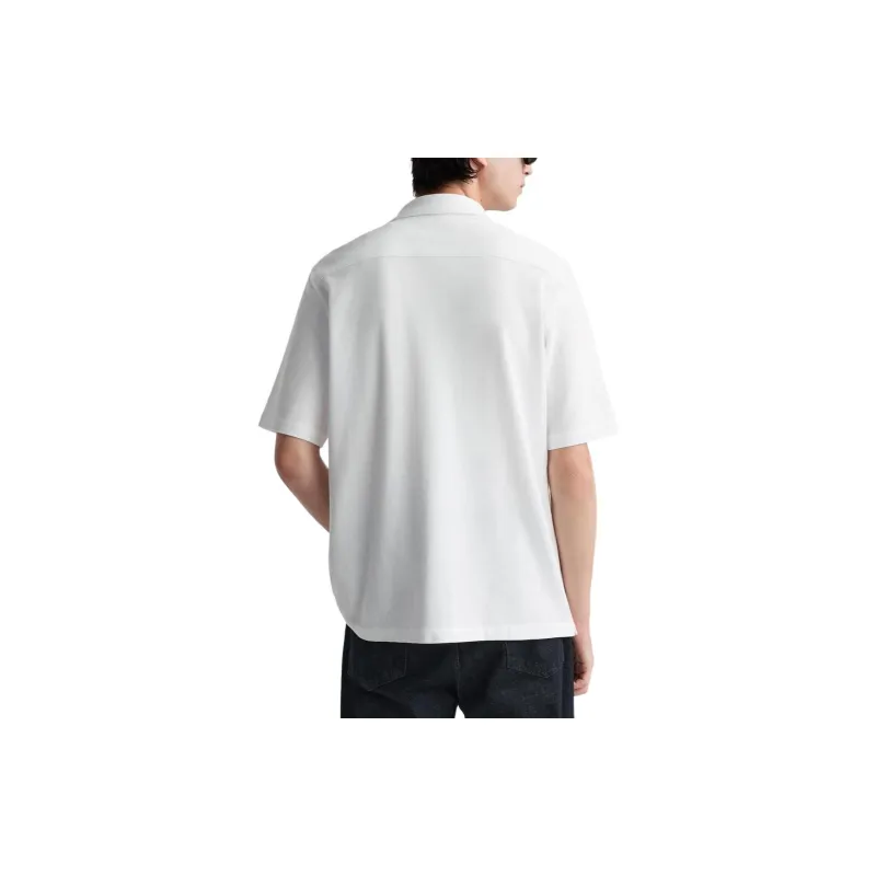 ZARA Shirts Men White-3