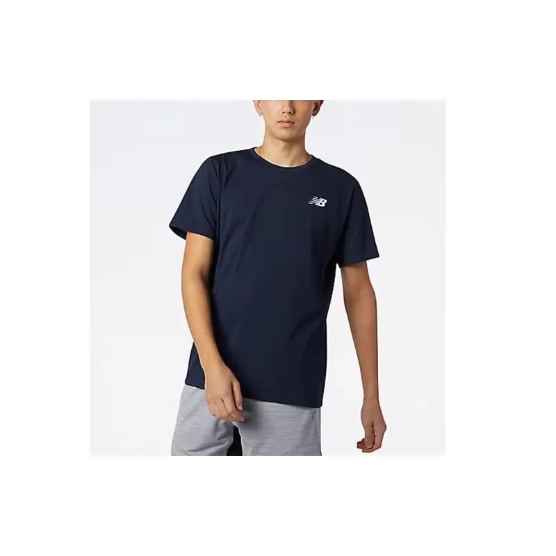 New Balance T Shirt Men's Navy Blue-4