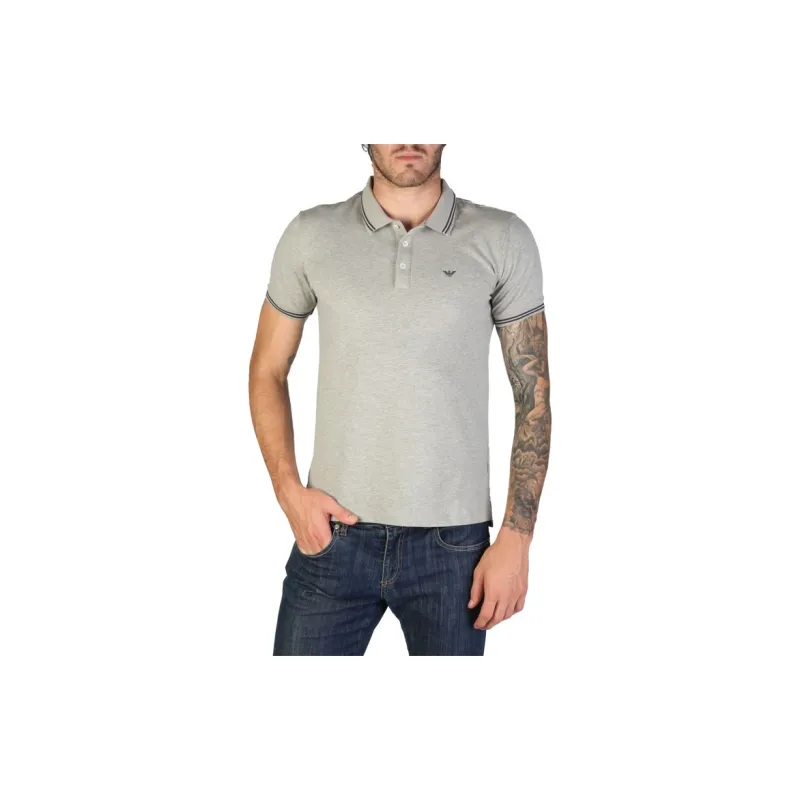 EMPORIO ARMANI Polo Shirt Men's Mixed Gray-2