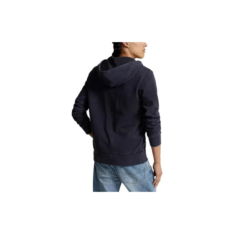 Polo Ralph Lauren Pony Embroidered Zip Up Hoodie-2