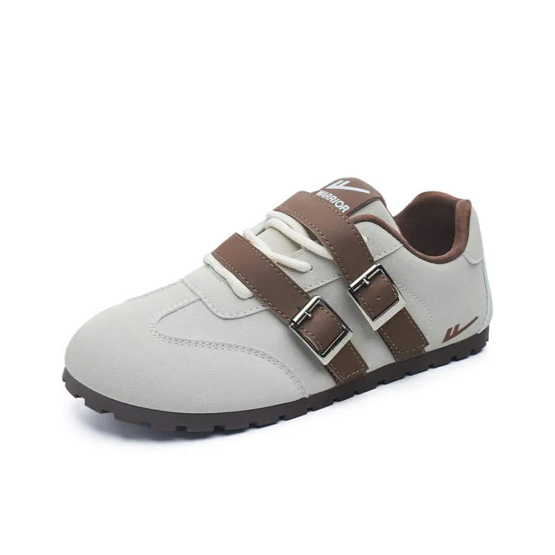 Warrior Lightweight And Wear resistant Low Top Casual Shoes Women's Gray-1