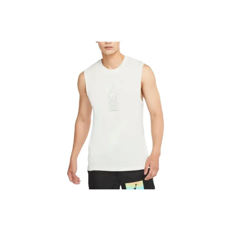 Jordan Dongdan Tank Tops Men White-3