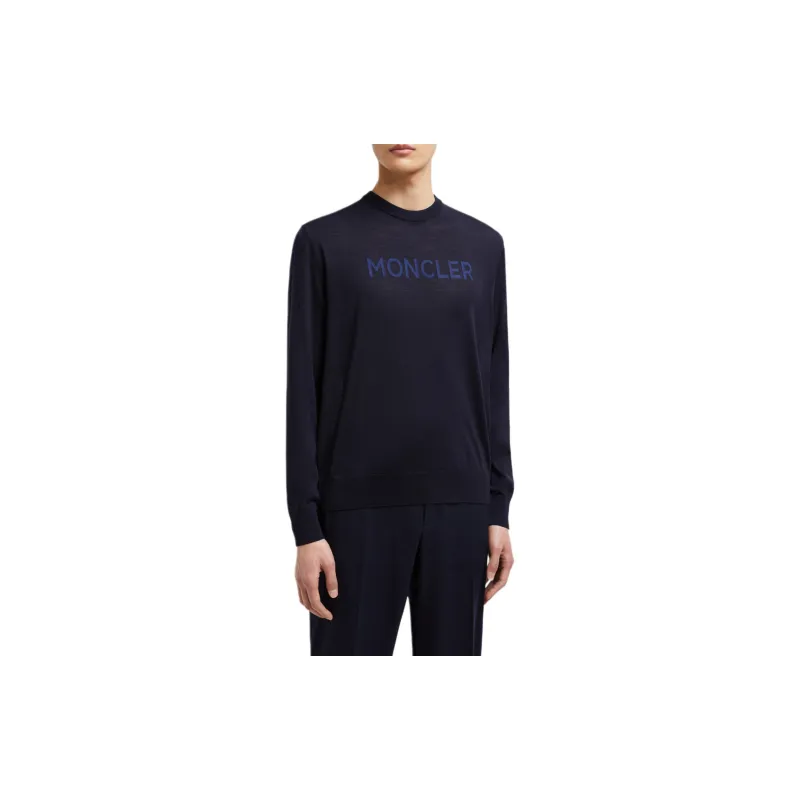 Moncler Logo Patch Knitted Jumper-1