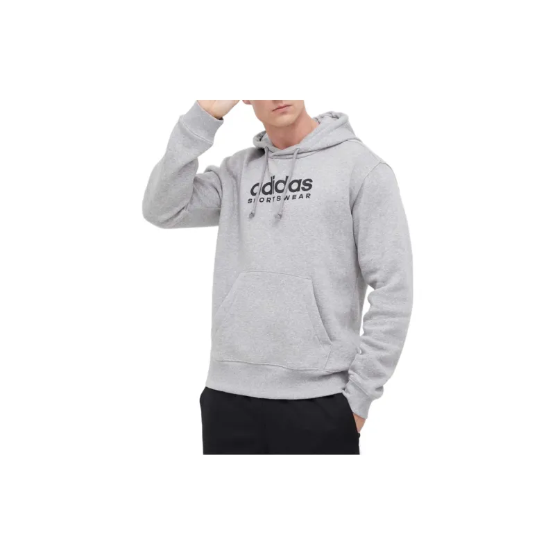 Adidas Sweatshirts Men Medium Gray Heather Flower-4