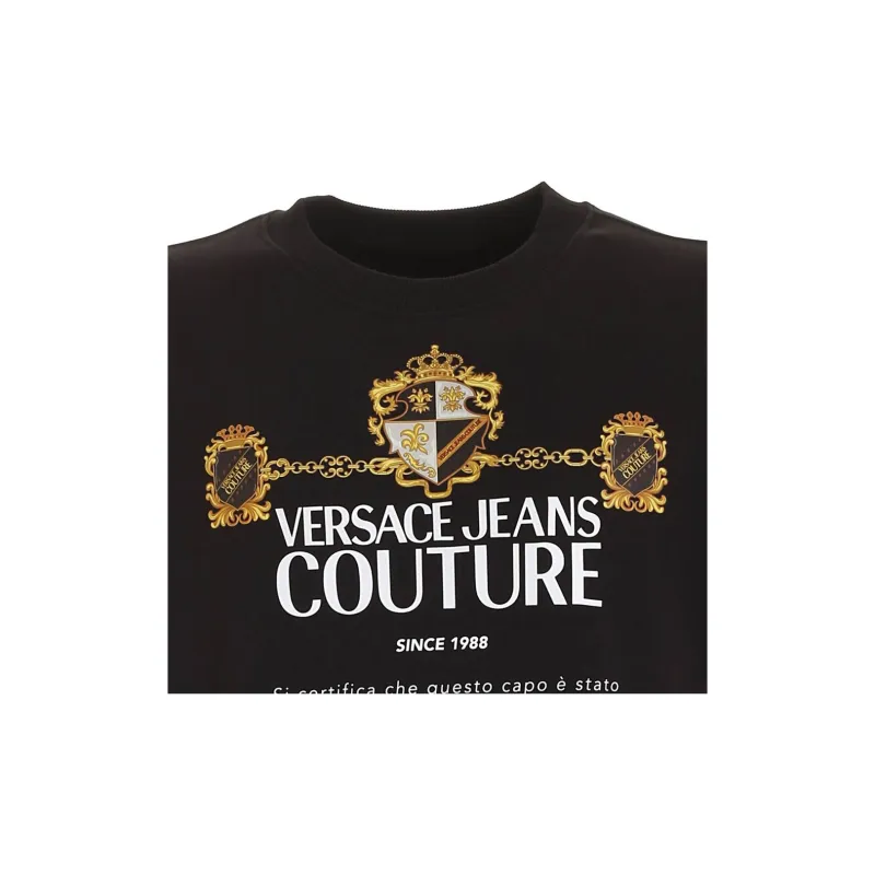 VERSACE JEANS COUTURE Sweatshirts Men Black-4