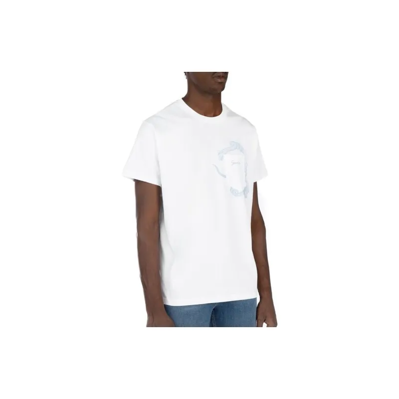 Givenchy T Shirts Men White-1