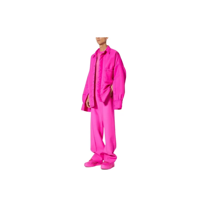 Valentino FW22 Jackets Coats Men's Rose Red-1