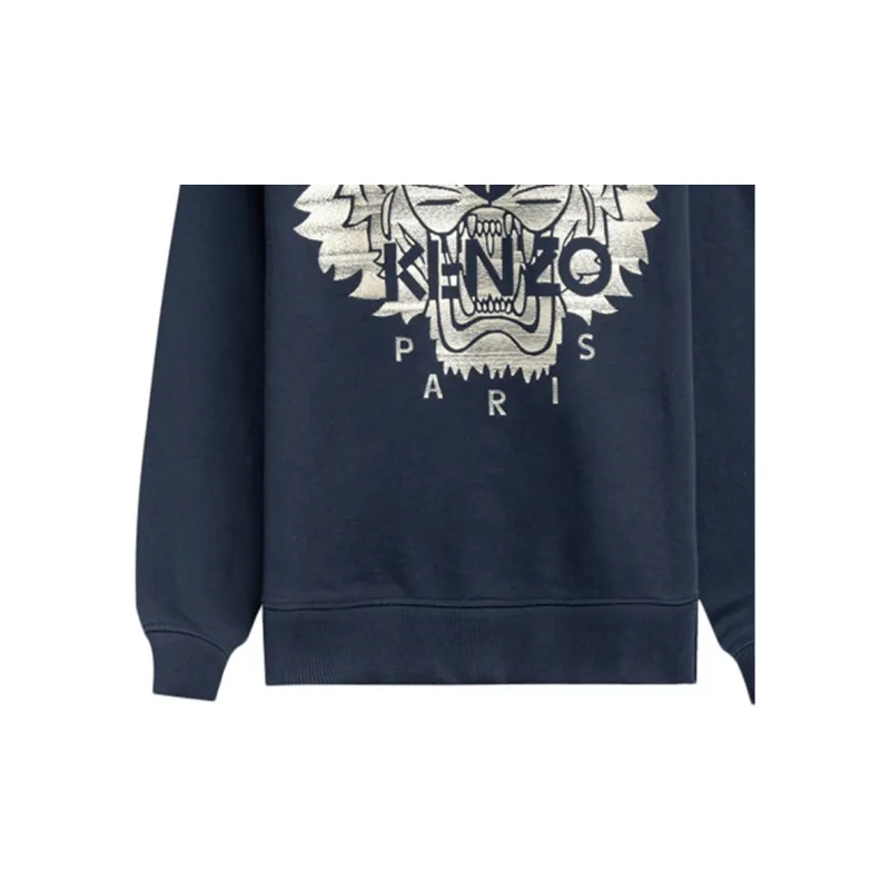 KENZO Sweatshirts Men Navy-4