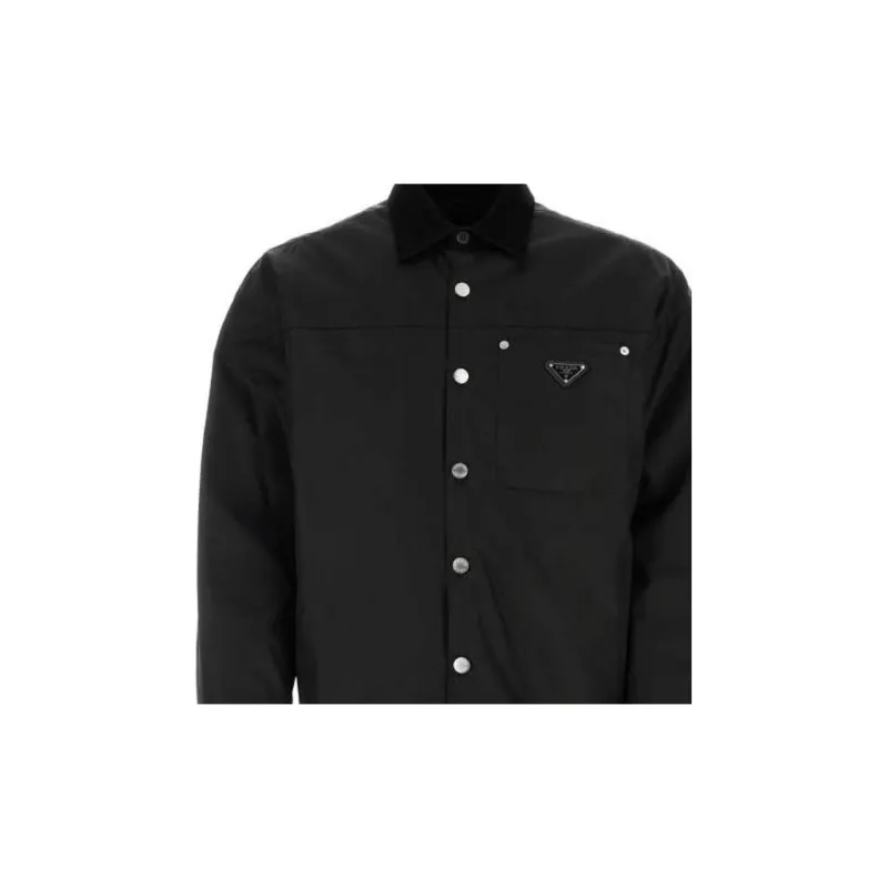 PRADA Shirts Men Black-2