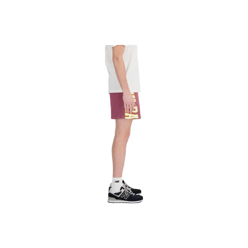 New Balance Casual Shorts Men Purple-3