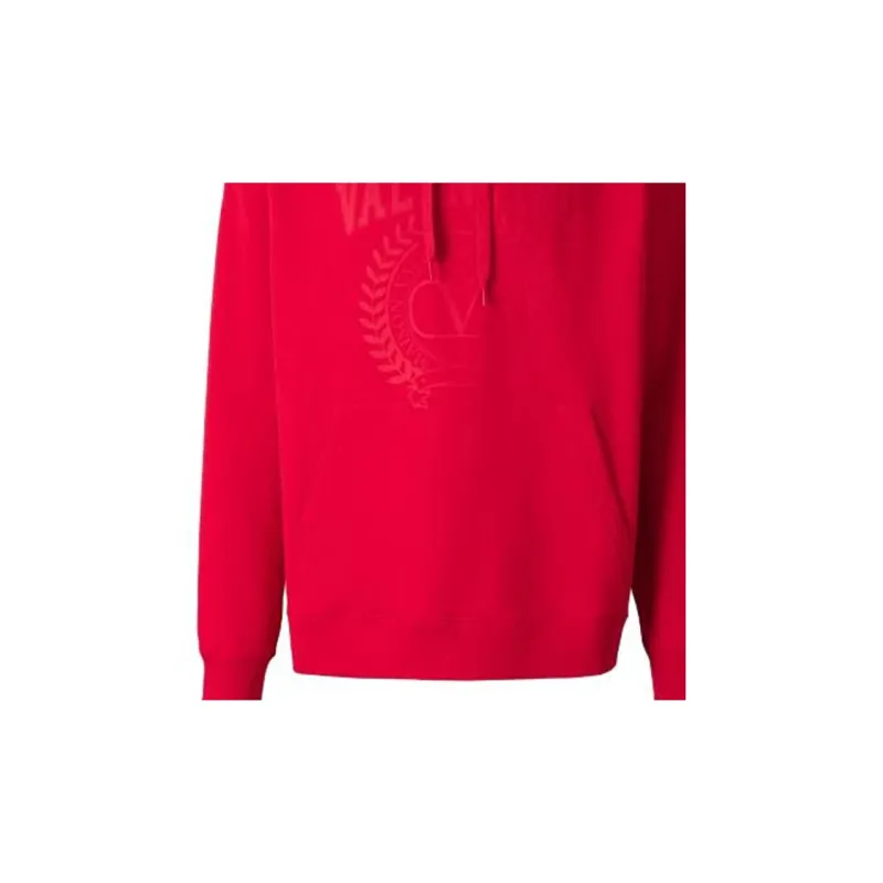 Valentino Logo Printed Drawstring Hoodie-3