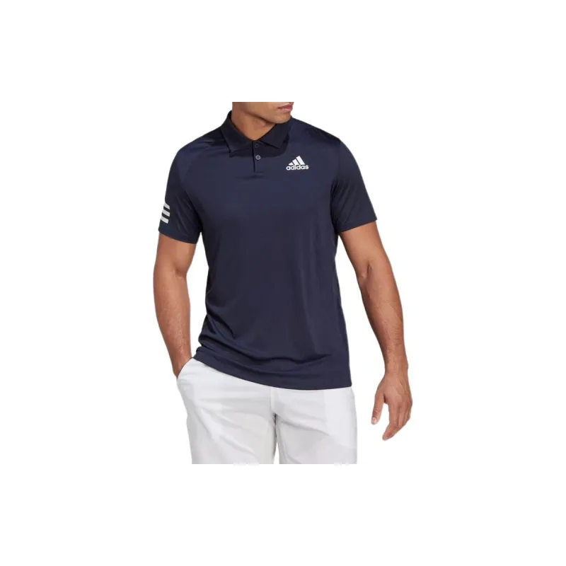 Adidas Polo Shirt Men's Dark Blue-3